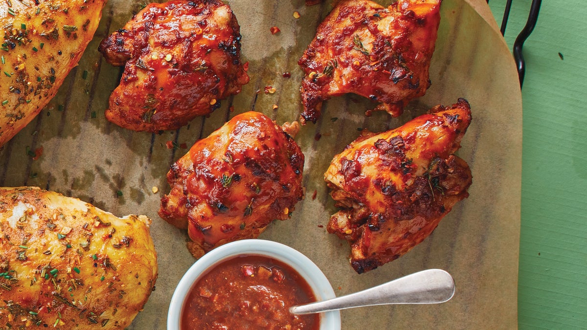 Sweet and Sour Chicken Thighs Recipe Clean MakeAhead Meals