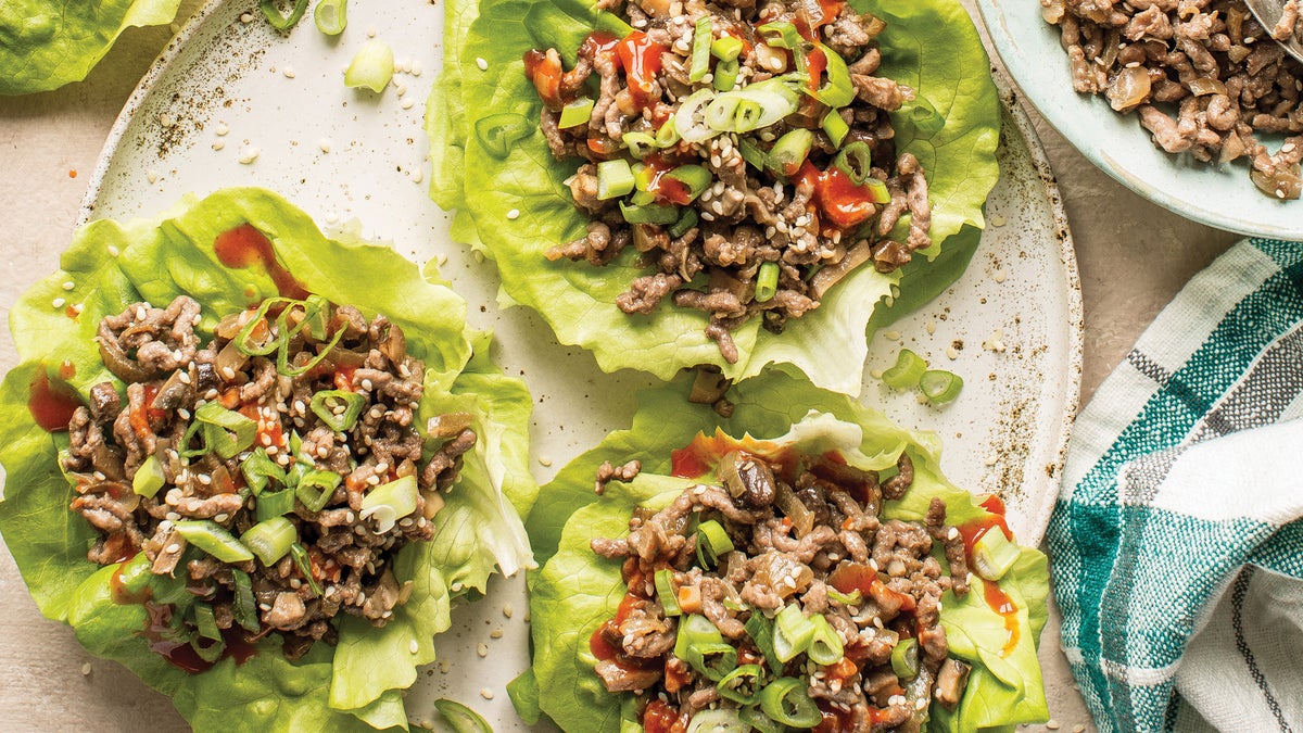Hearty Beef Lettuce Cups Recipe Beef Lettuce Cups