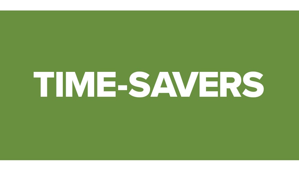 2018 Clean Choice Awards - Time-Savers