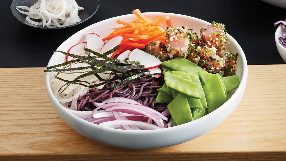 Furikake Tuna Poke Bowl Clean Eating