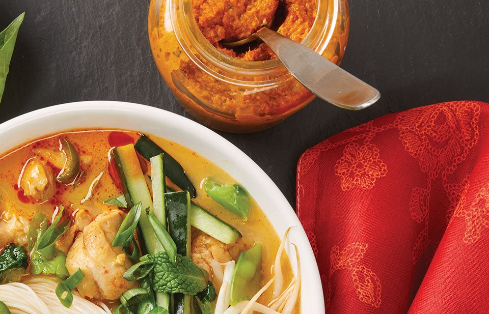 Homemade Laksa Paste