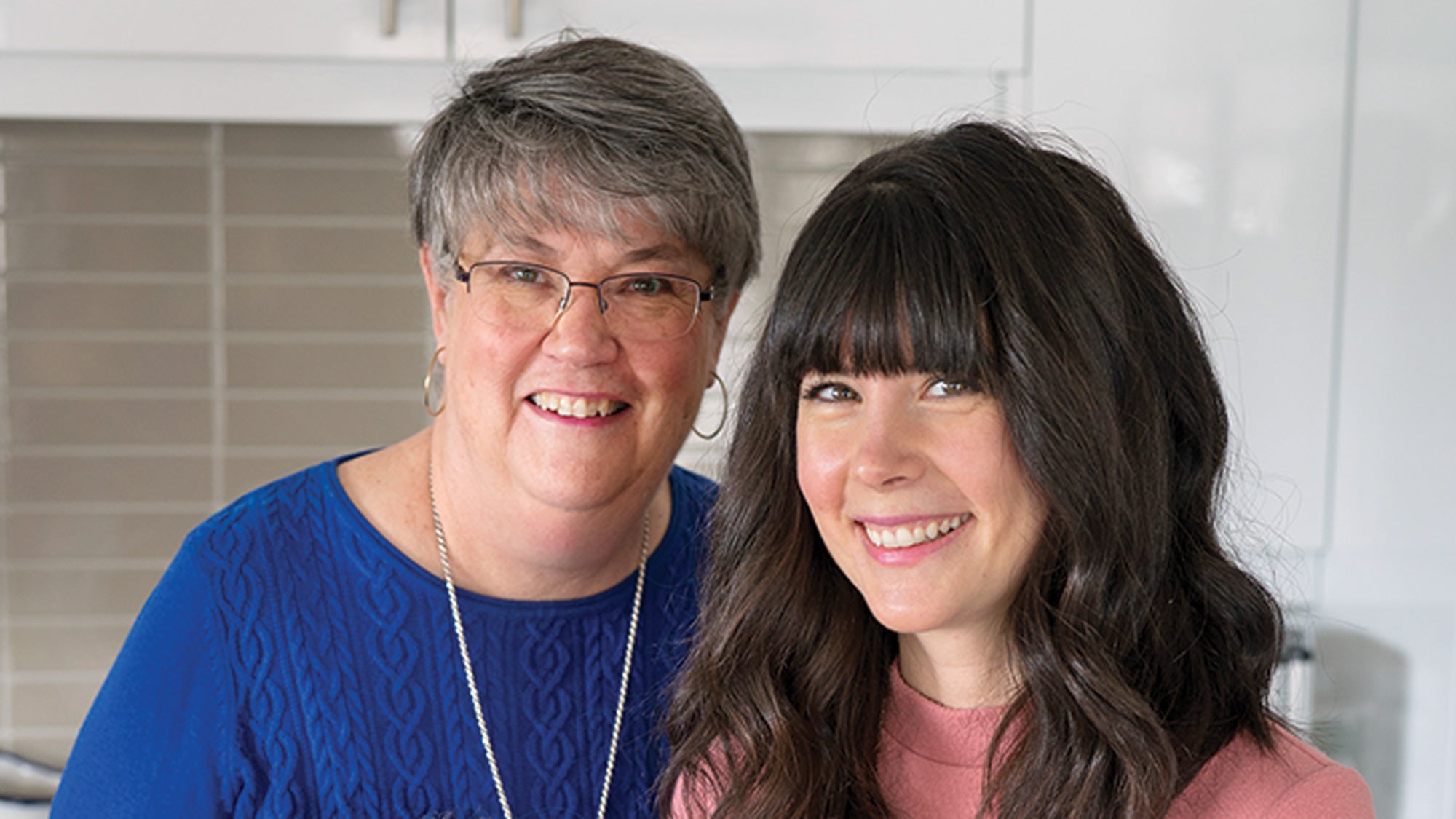 Joy McCarthy and her mother