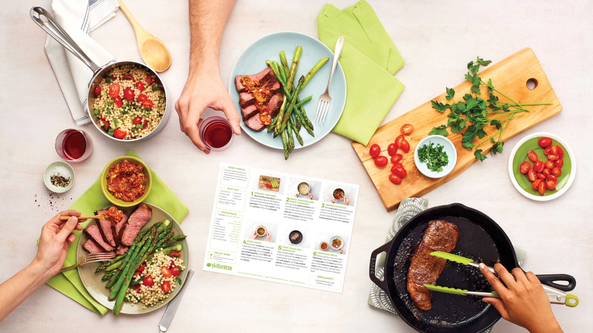 Hello Fresh meal kit