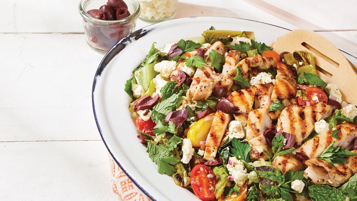 Grilled-Greek-Salad-with-Chicken_80-web Grilled Greek Salad with Chicken recipe