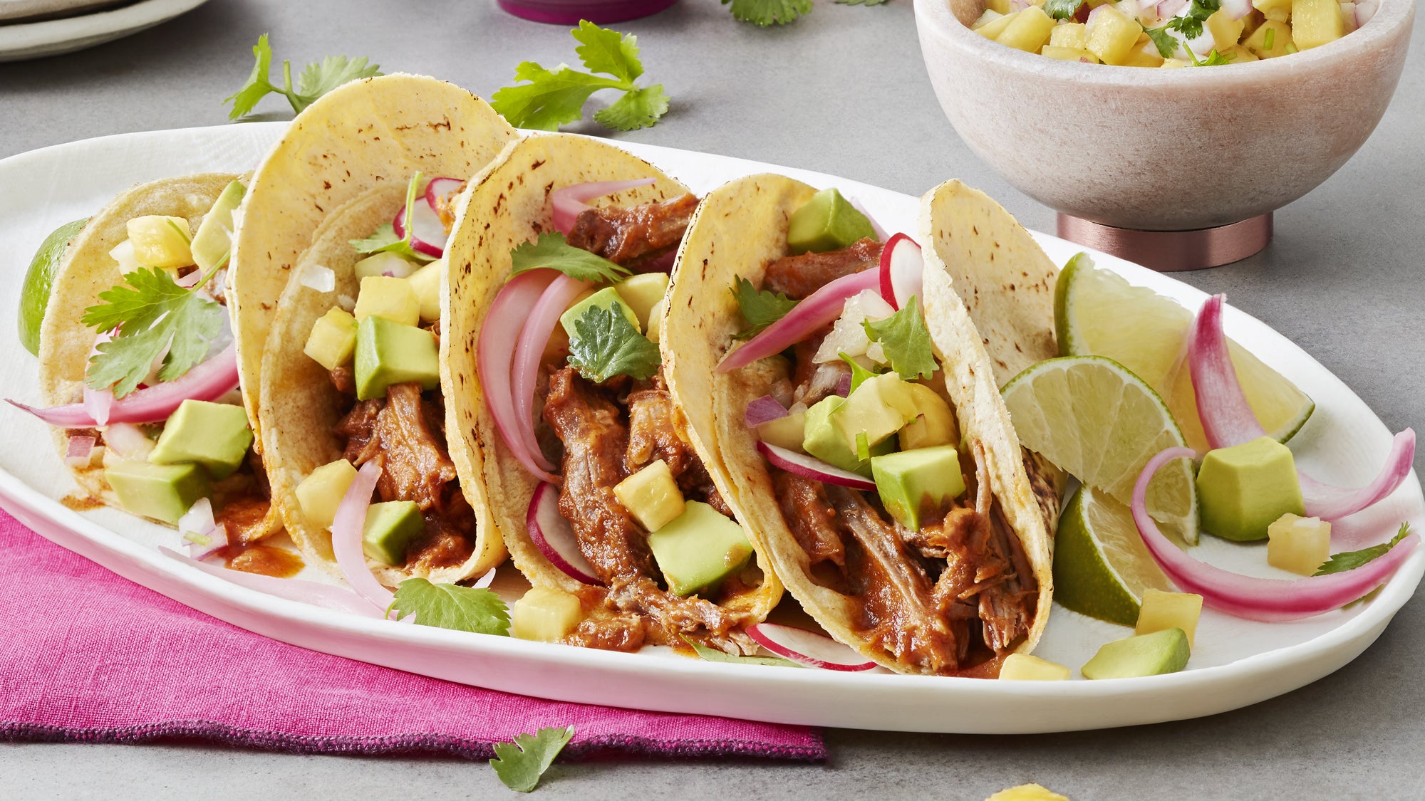 Pork al Pastor Tacos recipe