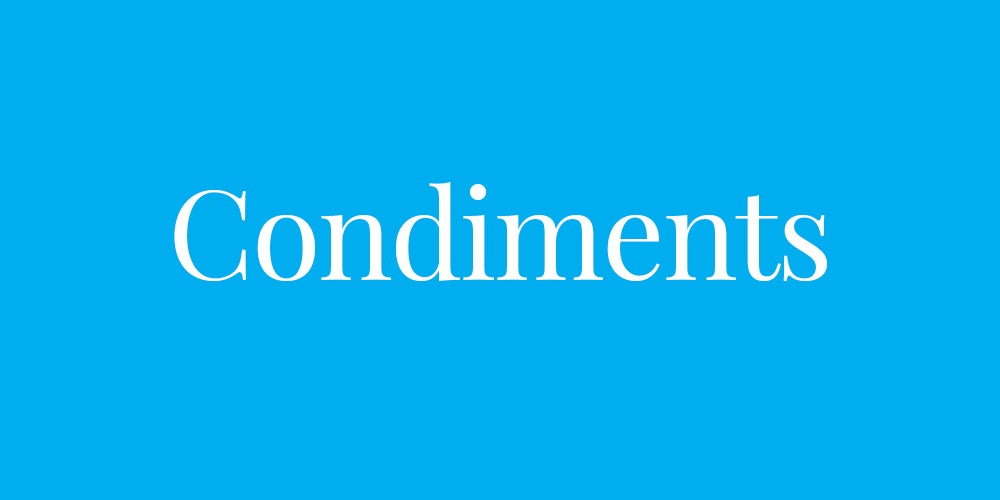 2019 Clean Choice Awards: Condiments