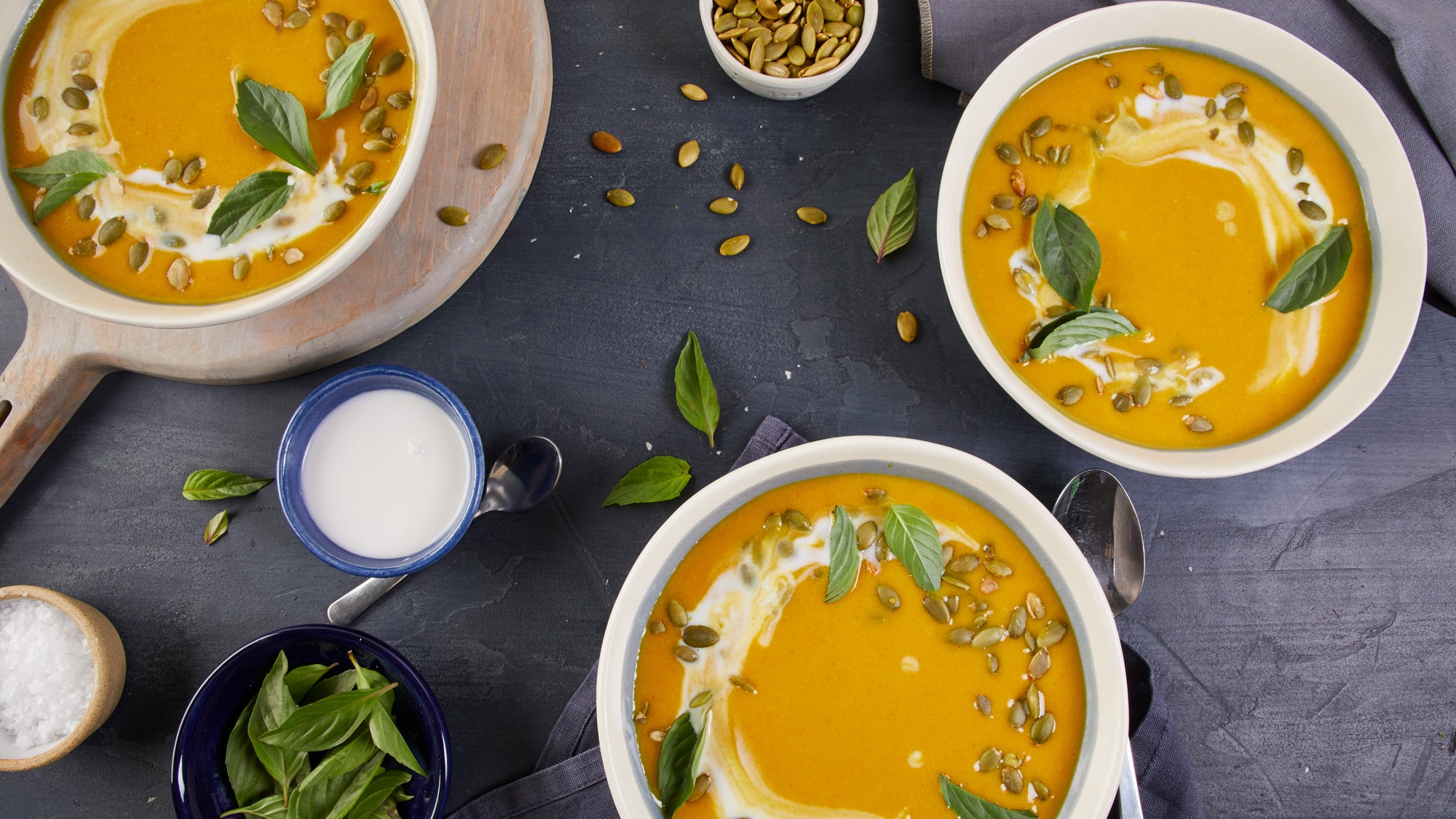 Curried Coconut Squash Soup recipe