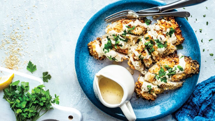 Tahini-Marinated-Crispy-Chicken_85-WEB2 Tahini-Marinated Crispy Chicken recipe