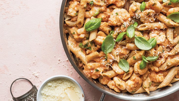 Shrimp-Penne-with-Creamy-Vodka-Tomato-Sauce-70-web Shrimp Penne with Creamy Vodka Tomato Sauce