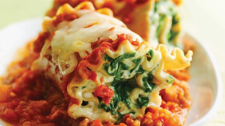 pasta-roll-ups-with-turkey-and-spinach Kid friendly pasta recipe
