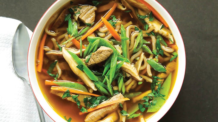 Spicy Beef Noodle Soup Vietnamese style bowl recipe