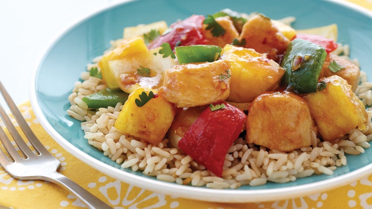 sweet-sour-chicken Healthy Chinese chicken recipe