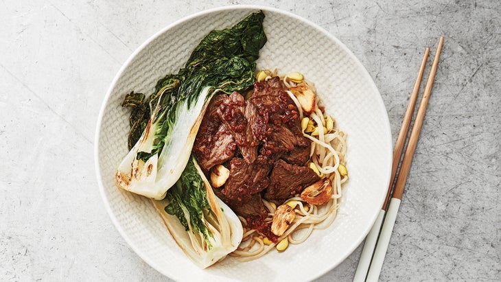 Sweet & Spicy Beef Stir-Fry WITH ASIAN PEAR SAUCE Beef stir fry recipe