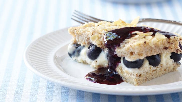 Blueberry Cheesecake Stuffed French Toast Casserole Blueberry Cheesecake Stuffed French Toast Casserole