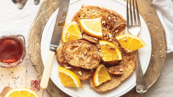 Earl Grey French Toast with Orange Maple Syrup Earl Grey French Toast with Orange Maple Syrup