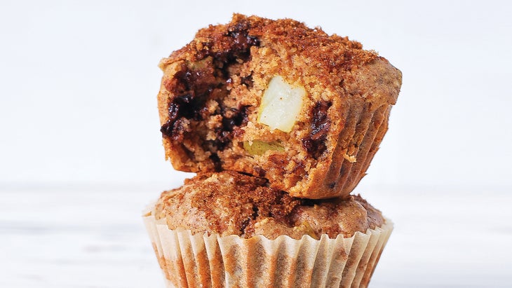 Pear Chocolate Chip Pecan Muffins Pear Chocolate Chip Pecan Muffin recipe
