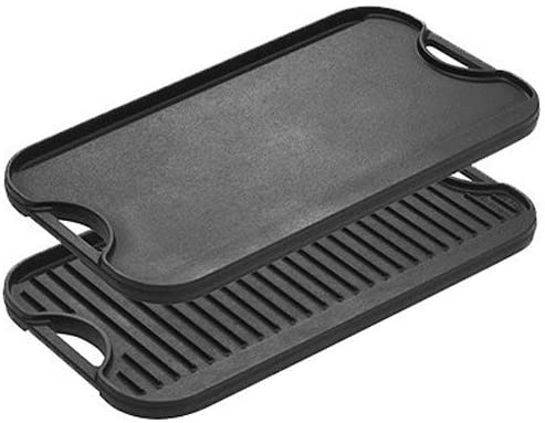 Lodge Pro-Grid Cast Iron Reversible Grill-Griddle Pan Lodge Pro-Grid Cast Iron Reversible Grill-Griddle Pan