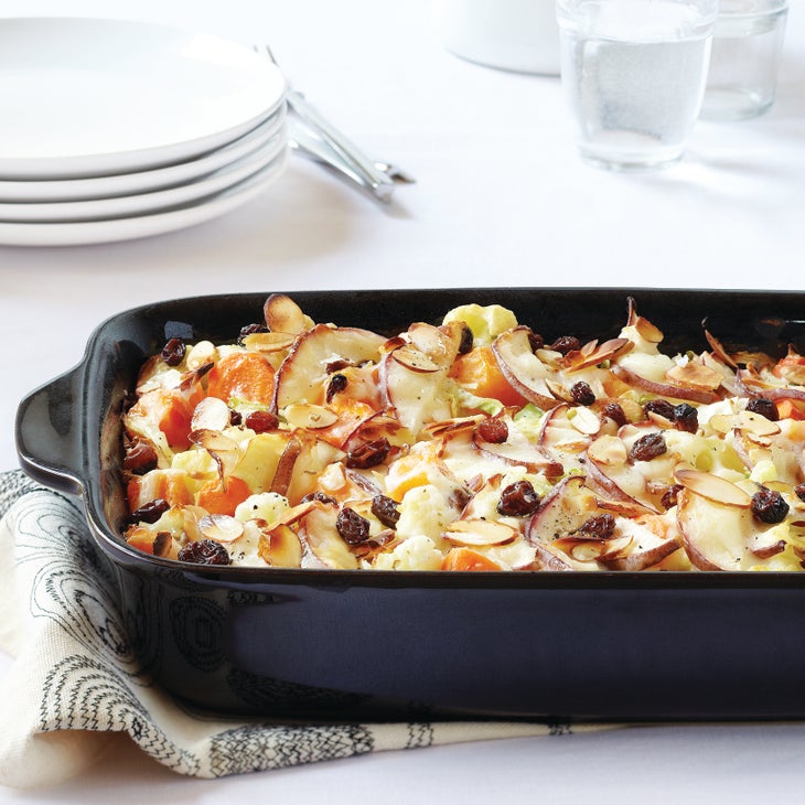 Cheesy Butternut Bake clean eating recipe for cheesy butternut bake