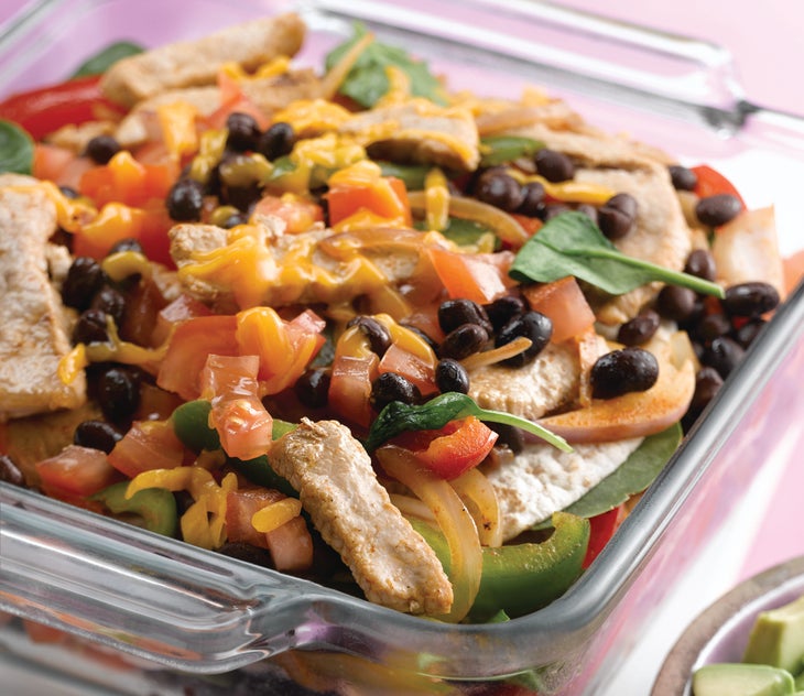 Pork Fajita Cass Pork Fajita Casserole