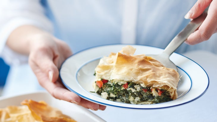 spanakopita-casserole Spinach and feta bake recipe