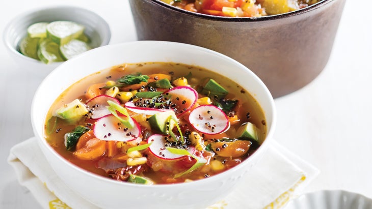 Chipotle Tomato Soup WITH CRISPY QUINOA TOPPING Chipotle tomato soup recipe
