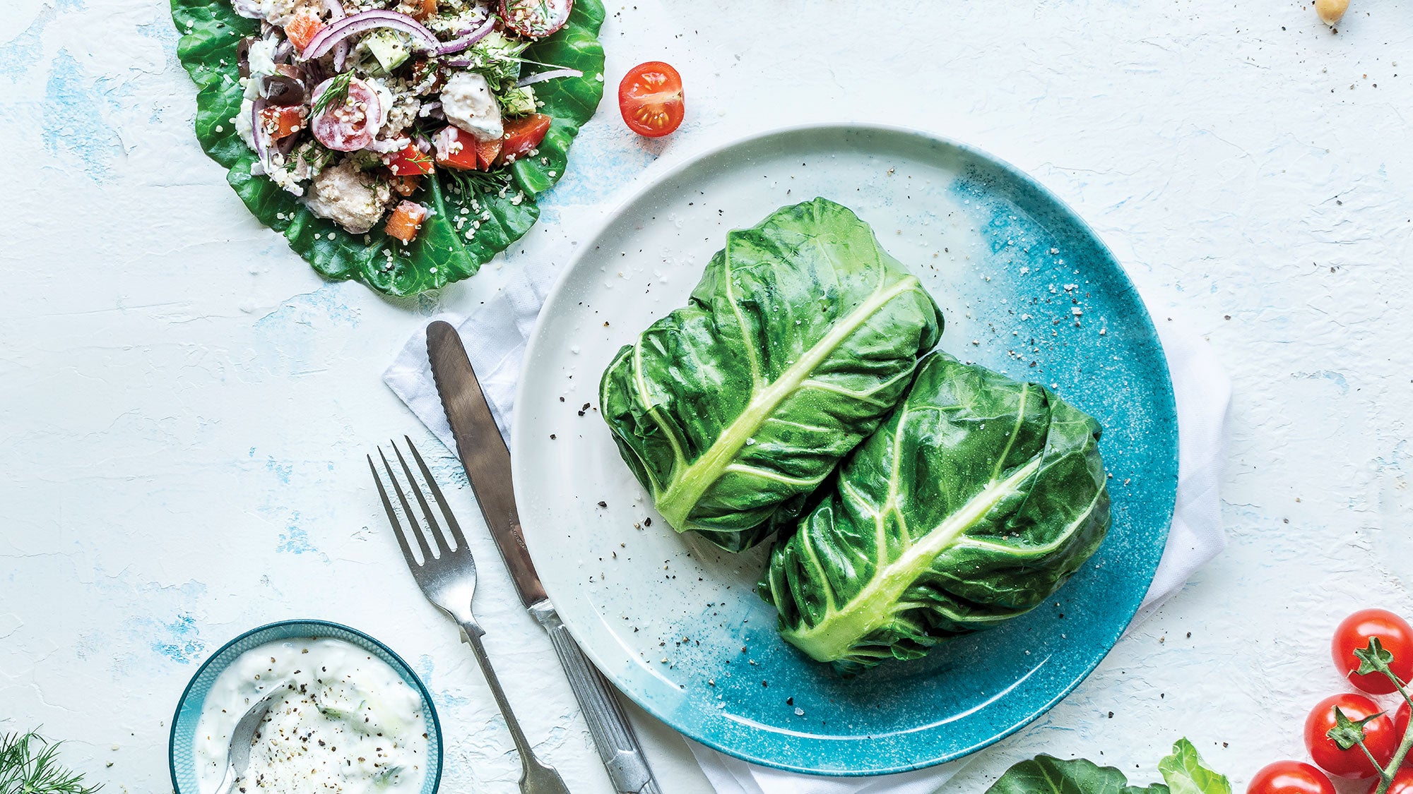 Tzatziki Salmon Wraps recipe