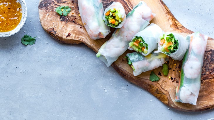 Shrimp-Summer-Rolls_92-web Shrimp Spring Rolls with Spicy Apricot Dipping Sauce recipe