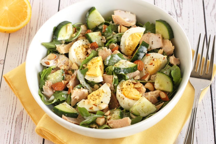 Tuna and Egg Salad None