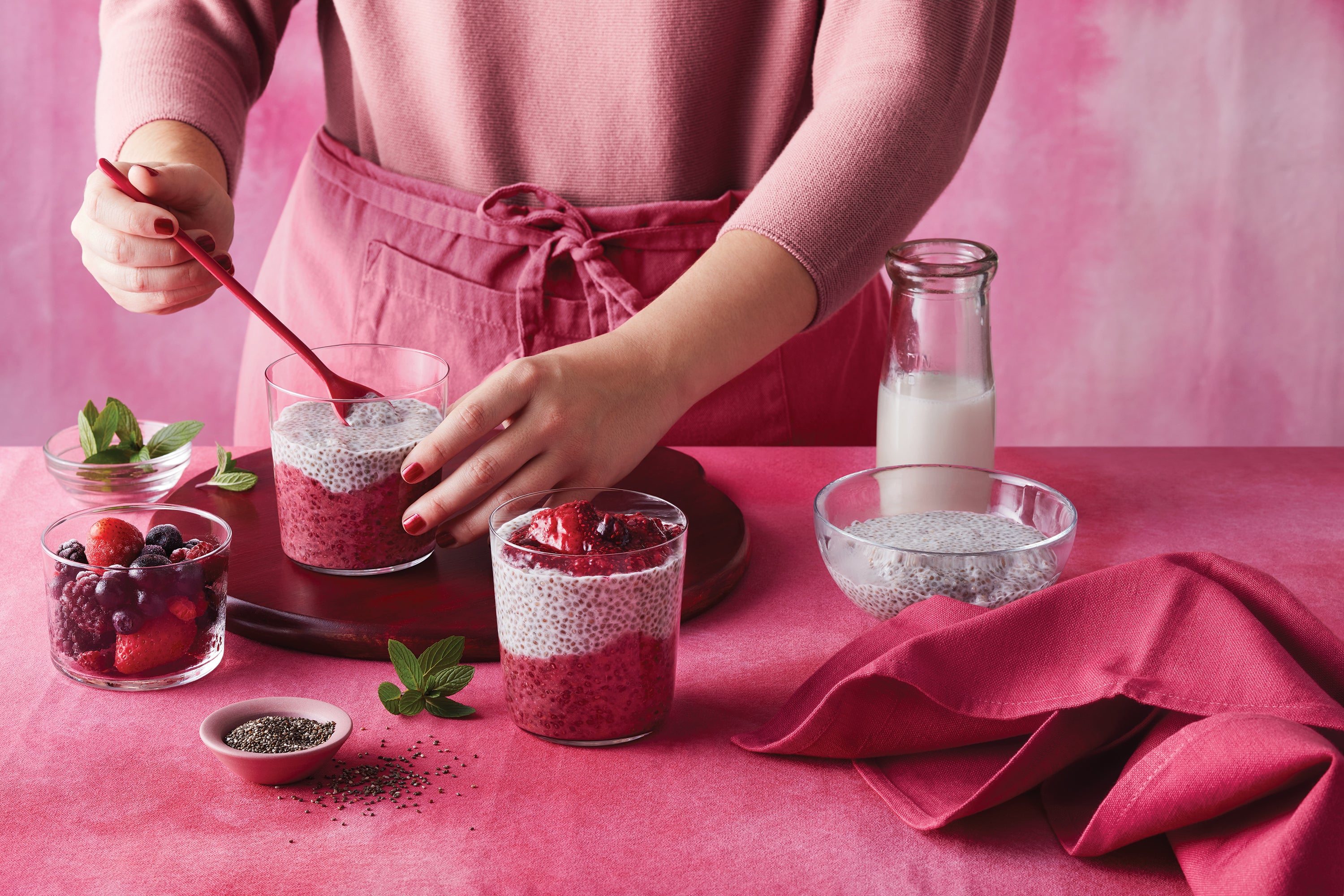 Berry Chia Parfait