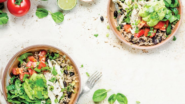 Cilantro Lime Chicken Bowl Recipe