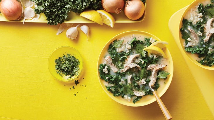 Greek Style Lemon Chicken Soup Recipe