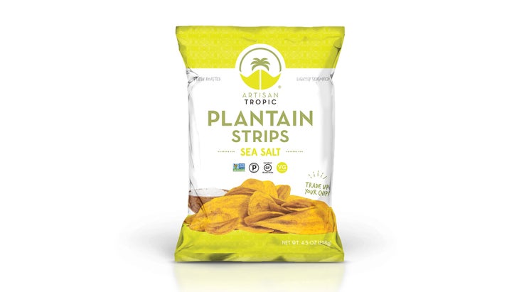 Bag of plantain strips