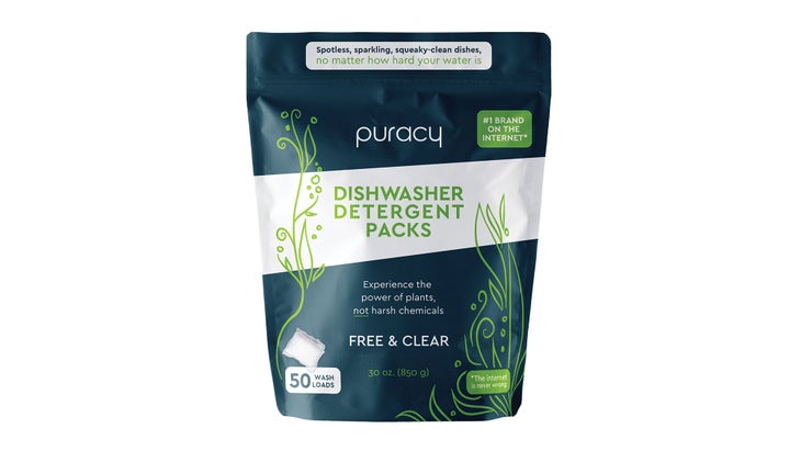 Pouch of dishwasher packs