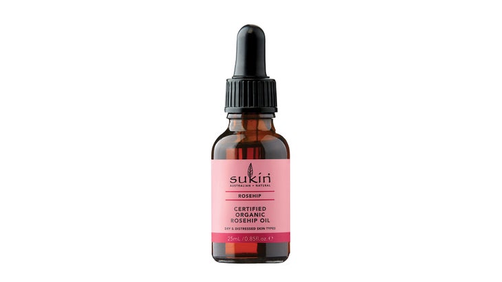 Dropper vial of rosehip oil
