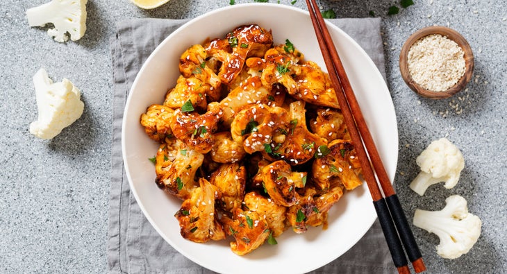 Crispy BBQ Cauliflower "Wings" Recipe