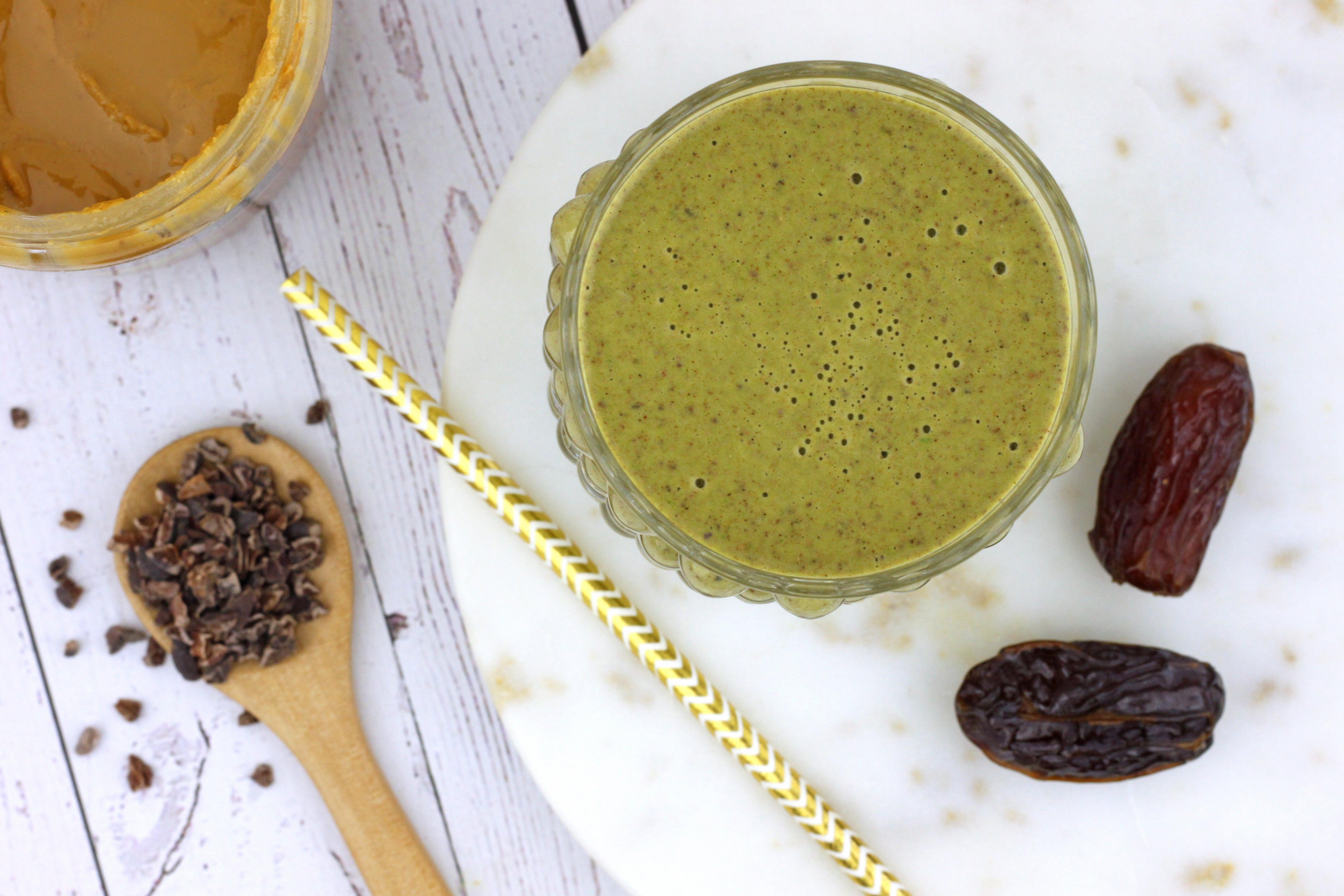 Gluten-Free Peanut Butter Cup Smoothie