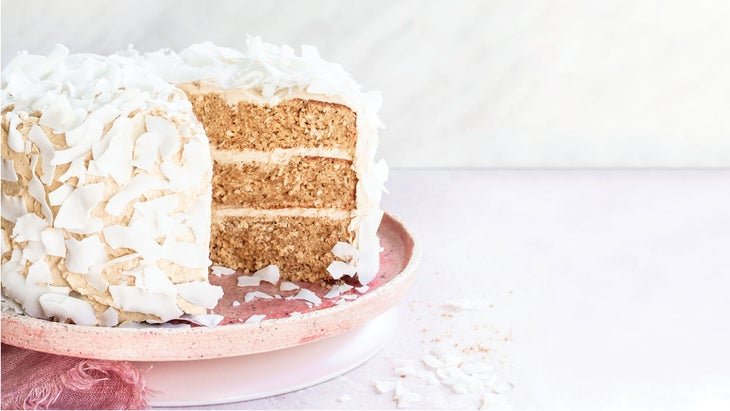 Triple Layer Coconut Cake