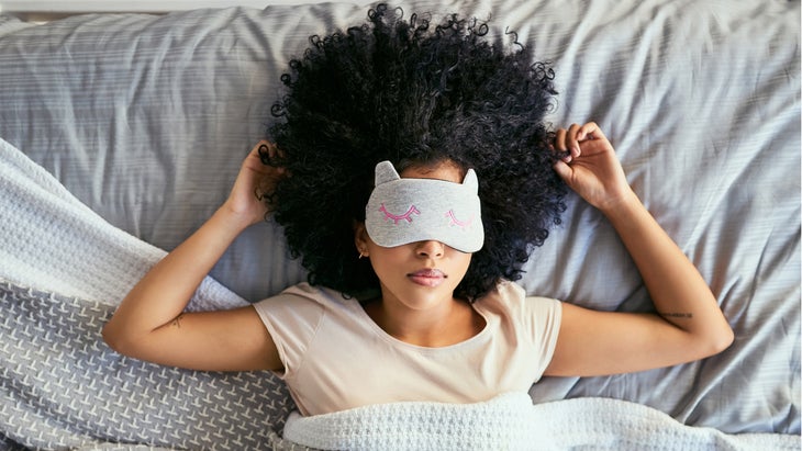 adequate amount of sleep sleeping amply deep REM cycles cycle waking woman brain health fat loss muscle mass metabolism
