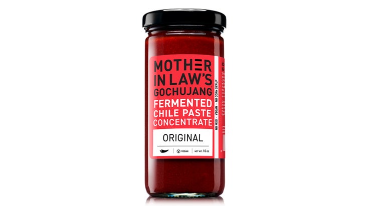 Jar of Mother in Law's gochujang paste