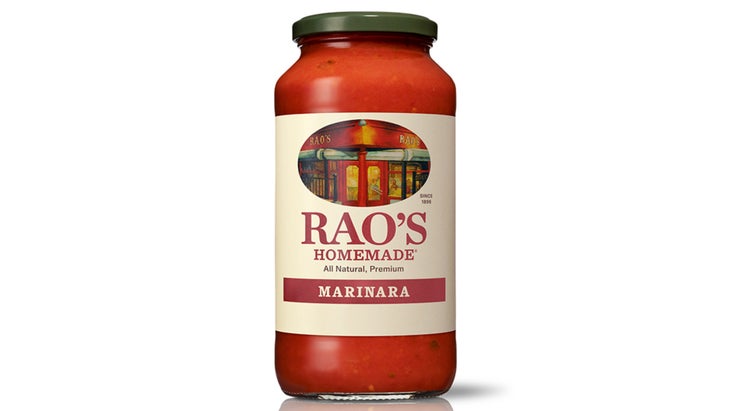 Jar of Rao's marinara