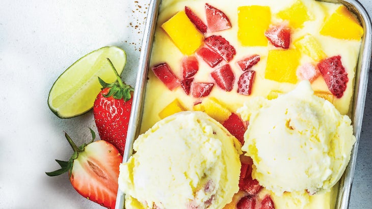 Sheet pan of Tropical Sorbet