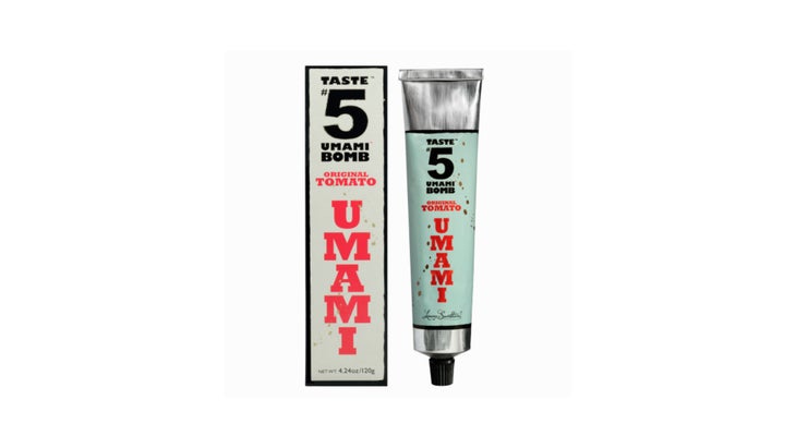 Taste #5 umami packaging
