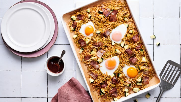 keto sheet pan breakfast