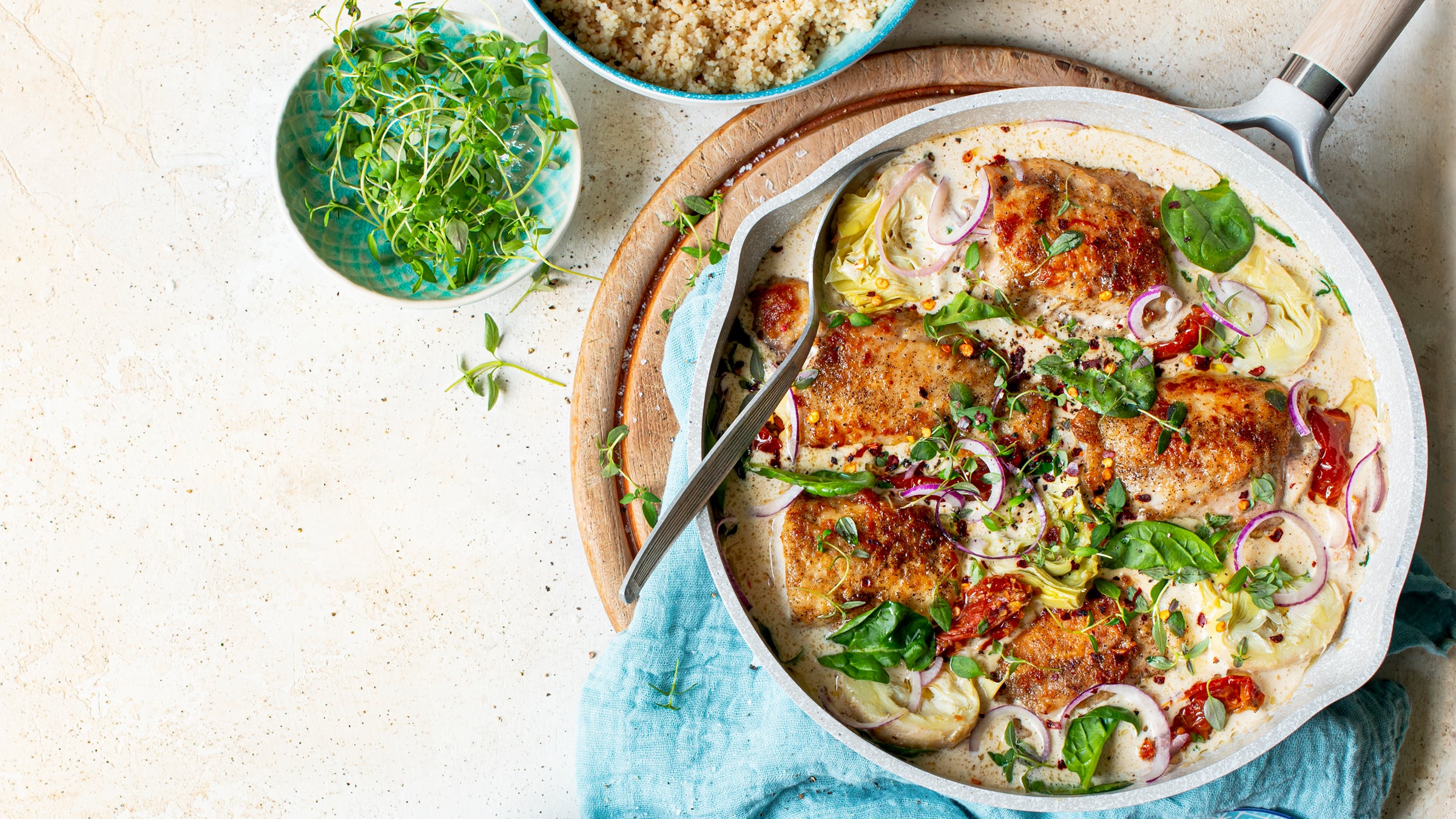 Creamy Chicken Skillet