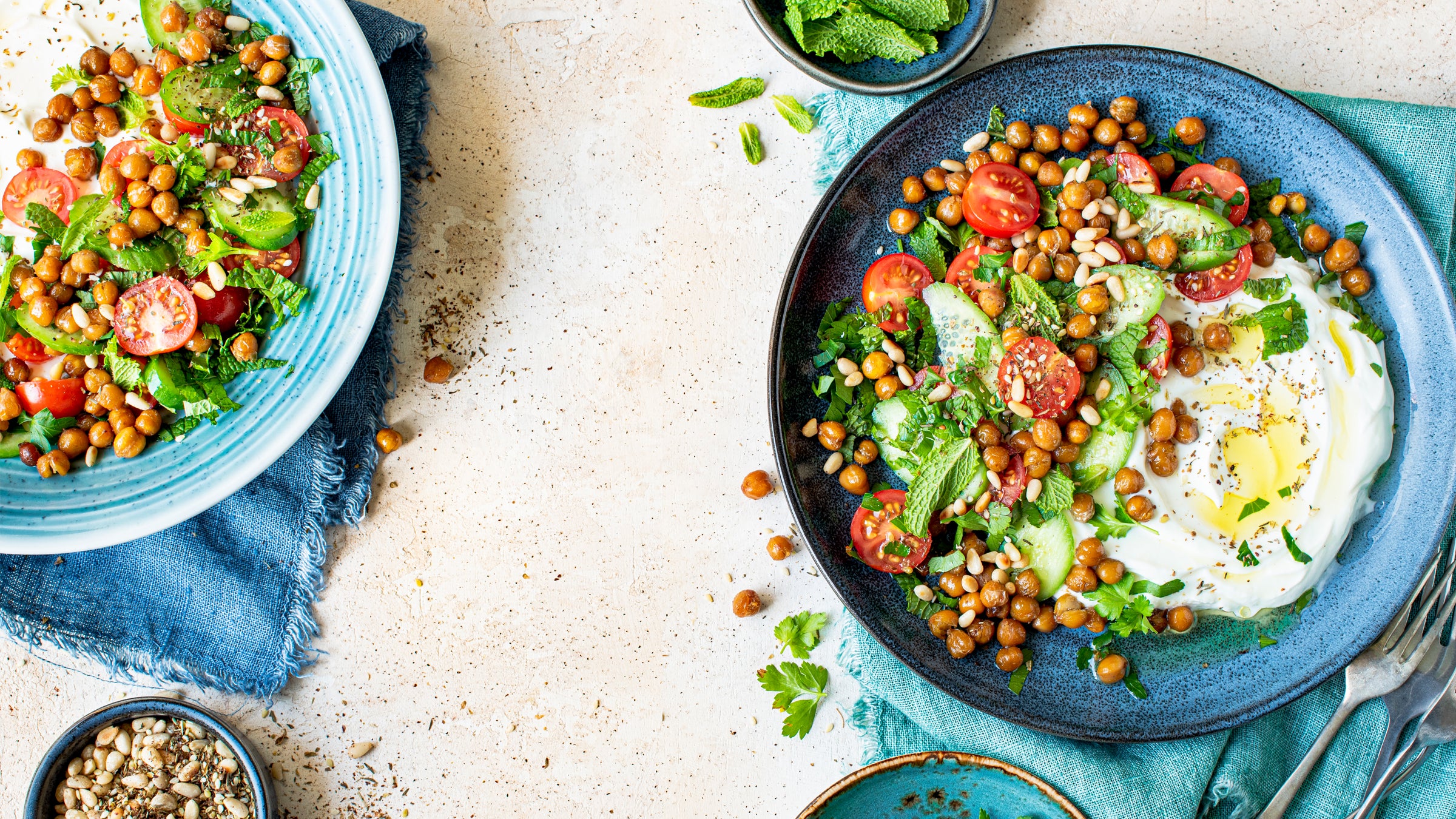 savory yogurt bowl