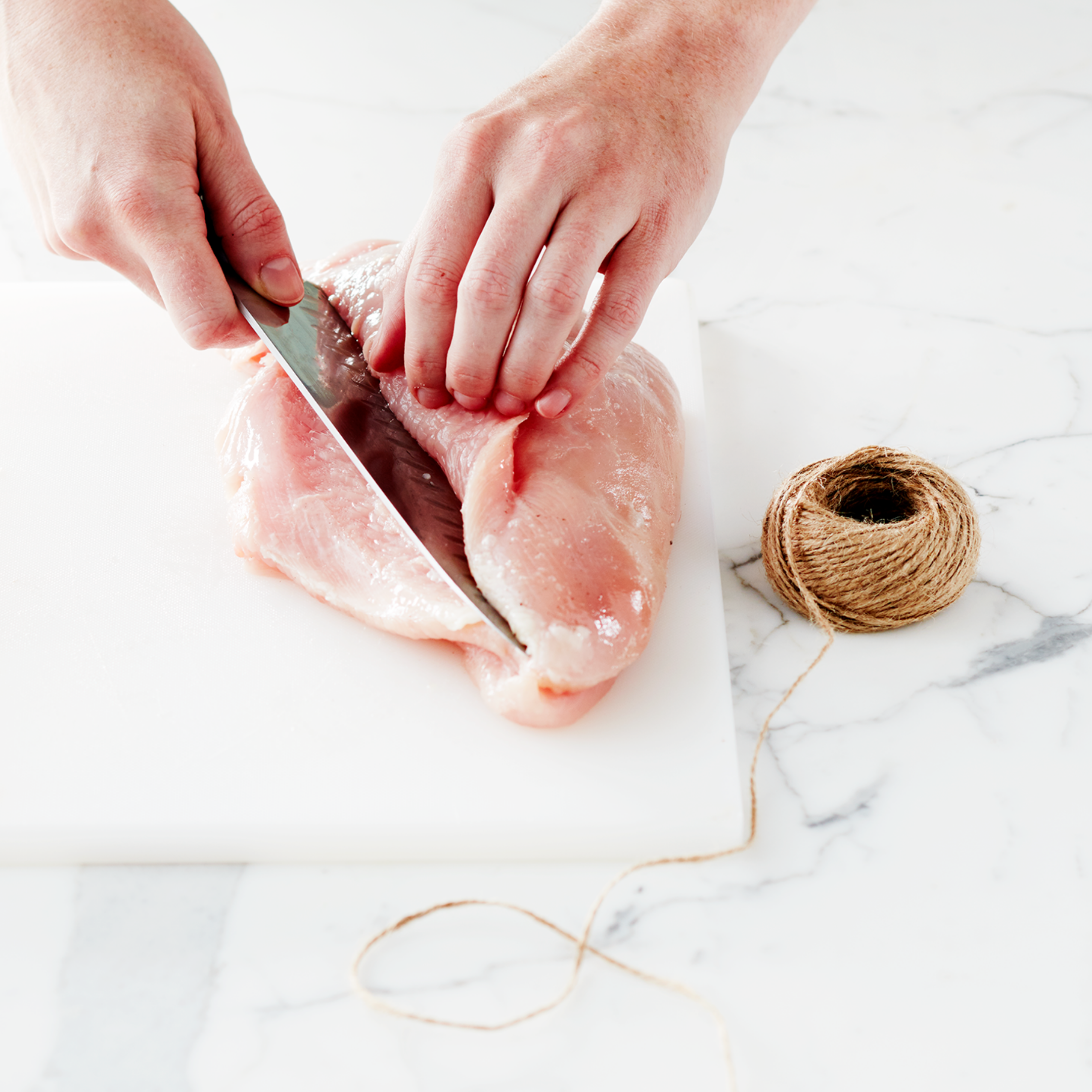 Herb-Stuffed Turkey Breast Step 1