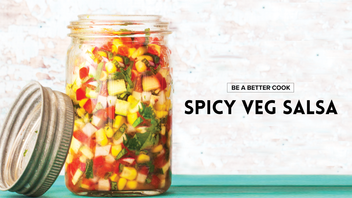 Fresh, Vibrant and Oh-So-Versatile, This Spicy Veg Salsa is Everything
