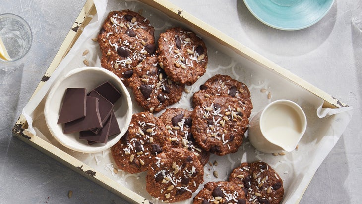 Sunflower Chocolate Chunk Cookies