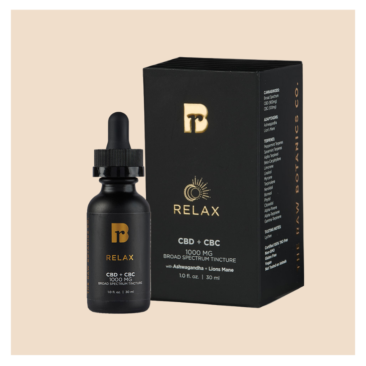 Raw Botanics REST CBD + CBC Tincture
