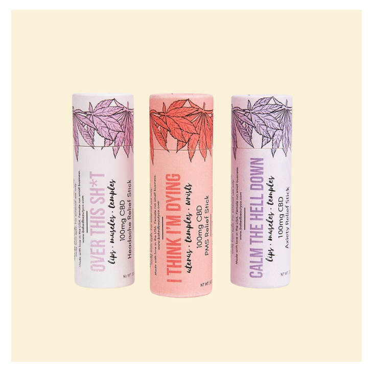 Baked Beauty Co CBD Sticks